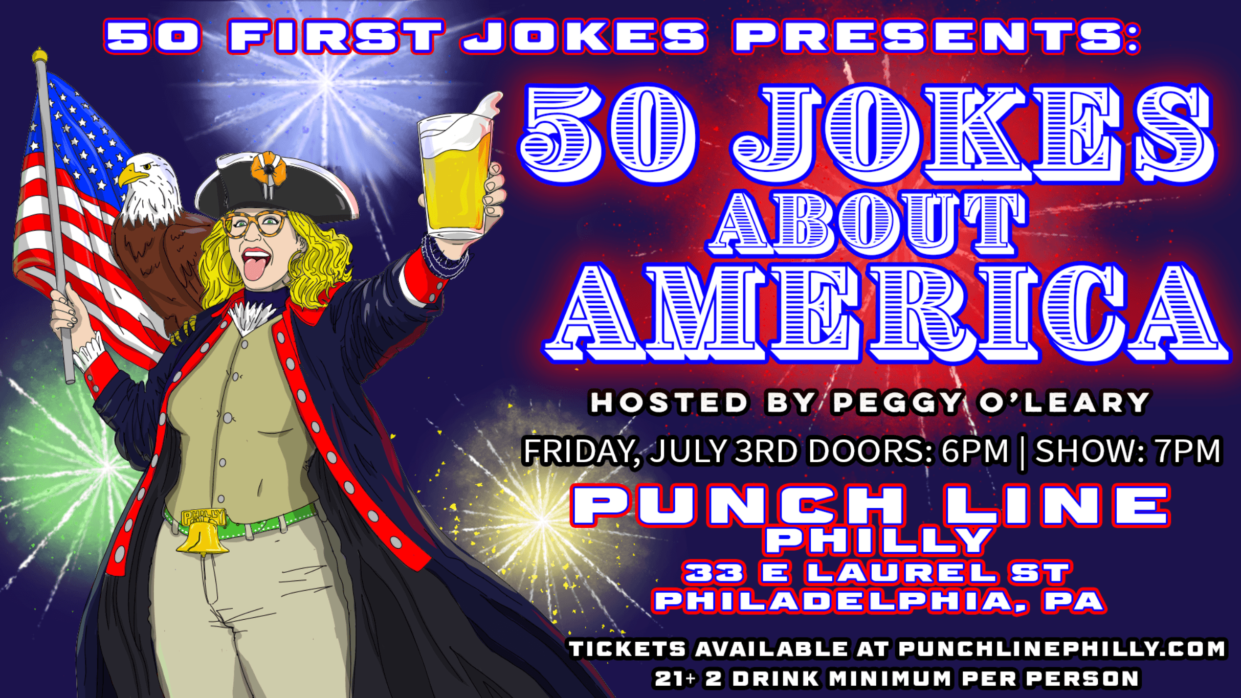 50 First Jokes About America